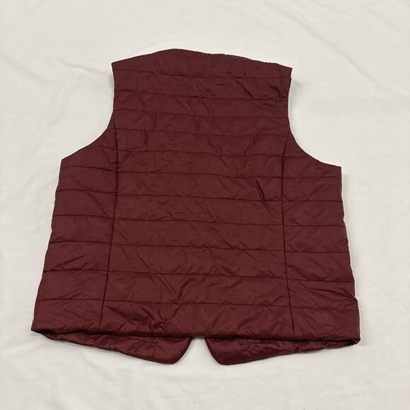 Hugo Boss Men's "Hiwan" Slim Fit Red Button Down Insulated Vest US 42R - Picture 6 of 9